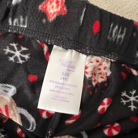 🆕🎄 2 piece matching Sleepwear Set Holiday Cocoa Top & Pants SMALL NWT - Picture 7 of 9